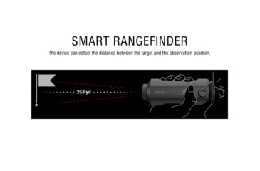 Image of ATN OTS-XLT 2.5-10x Thermal Viewer, 25mm, 160x120, Black, TIMNOXL125X