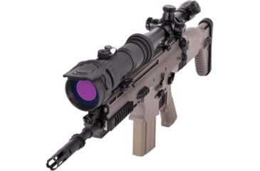 Image of ATN PS28-3WHPT 1x Clip-on Night Vision Rifle Scope, Gen 3, White Phosphor, High-Performance, Auto-Gated/Thin-Filmed, Black, NVDNPS283WHP