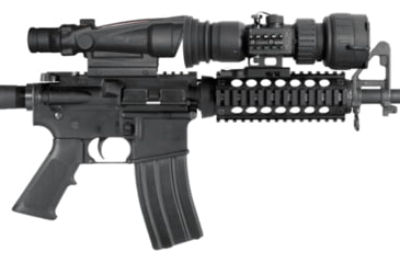 Image of ATN PS28-3WHPT 1x Clip-on Night Vision Rifle Scope, Gen 3, White Phosphor, High-Performance, Auto-Gated/Thin-Filmed, Black, NVDNPS283WHP