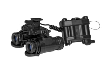 Image of ATN PS31-2 Dual Tube Night Vision Goggle/Binocular BNVD 51 FOV, Gen 2+, 60-64lp/mm - P43 Green Phosphor, Black, NVGOPS3152G