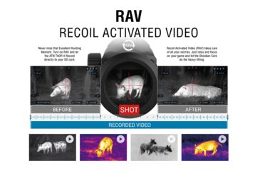 Image of ATN ThOR 4 Thermal Smart HD Rifle Scope, 2-8x25mm, Black, TIWST4382A