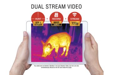 Image of ATN ThOR 4 Thermal Smart HD Rifle Scope, 1.5-15x25mm, Black, TIWST4642A