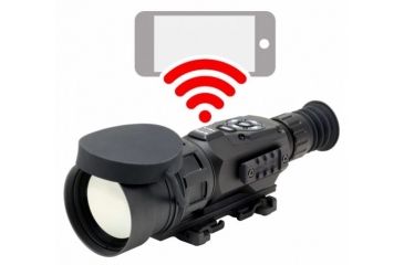 Image of ATN ThOR-HD Thermal Imaging Rifle Scopes, 5-50x, 50 mm, Multiple Patterns &amp; Color Options Reticles, Black, TIWSTH645A