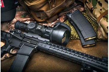 Image of ATN ThOR HD 384x288 Thermal Rifle Scope w/Video Recording, Wi-Fi, GPS, Smartphone Control via App. Black