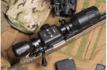 Image of ATN X-Sight-4k, 3-14x, Pro edition Smart Day/Night Hunting Rifle Scope with Full HD Video rec, WiFi, GPS, Smooth zoom and Smartphone controlling thru iOS or Android Apps, Black, DGWSXS3144KP