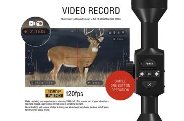 Image of OPMOD X-Sight 4K Pro 5-20x Smart Ultra HD Day/Night Hunting Rifle Scope,Black, DGWSXS5204KPO
