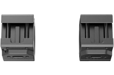 Image of Audere Scope Rings Adversus, 34mm Tube, Low, Black, AD1009