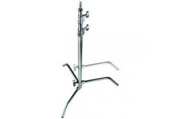 Image of Avenger 20inC Stand 18(68.9in) Sliding Leg Black Steel, 2 Risers A2018LCB