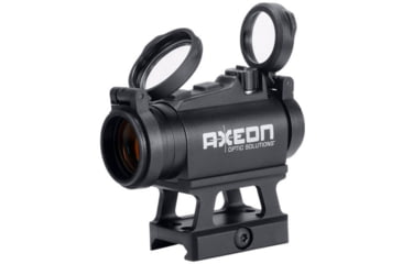 Image of Axeon 2218667 MDSR1 W/Riser 1x 20mm 2 MOA Red Dot Black