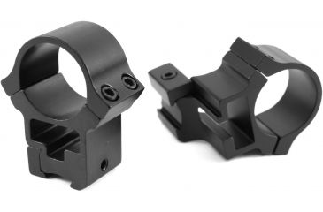 Image of B-Square Sport Utility 1in .22 Rimfire/Airgun Extension Rings - High, Black 26056