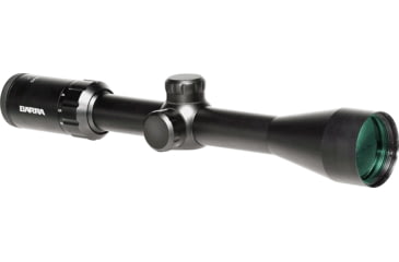 Image of Barra Optics H20 3-9x40 Compact Capped Rifle Scope, 1in Tube, Second Focal Plane, BDC Reticle, MOA Adjustment, Black, H203-9X40cB1