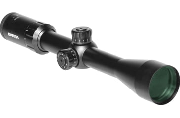 Image of Barra Optics H20 3-9x40 Compact Zero Reset Rifle Scope, 1in Tube, Second Focal Plane, BDC Reticle, MOA Adjustment, Black, H203-9X40eB1