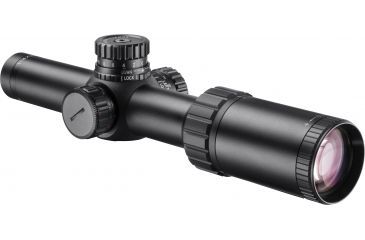 Image of Barska 1-4x24mm Level HD Rifle Scope, Black, Medium AC12798