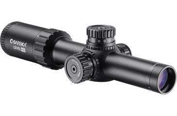 Image of Barska 1-4x24mm Level HD Rifle Scope, Black, Medium AC12798