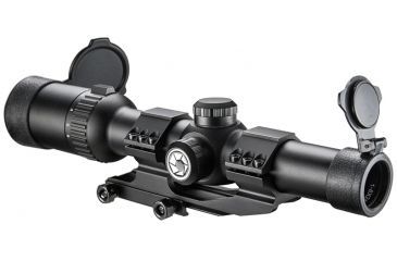 Image of Barska 1-6x24 IR,AR6 Tactical Rifle Scope,30mm Tube,Red/Green Illuminated Reticle AC12390