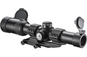 Image of Barska 1-6x24 IR,AR6 Tactical Rifle Scope,30mm Tube,Red/Green Illuminated Reticle AC12390