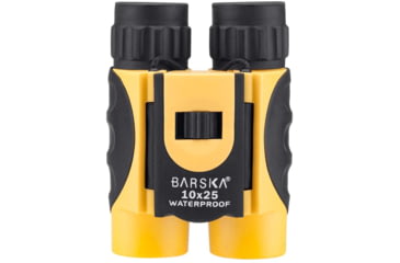 Image of Barska 10x25 Yellow WP, Blue Lens CP CO10697