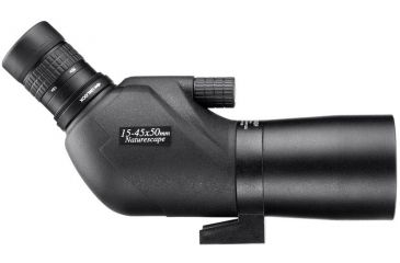 Image of Barska 15-45x50 WP Naturescape Spotting Scope, Angled w/Tripod, Black AD12682