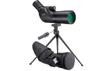 Image of Barska 15-45x50 WP Naturescape Spotting Scope, Angled w/Tripod, Black AD12682