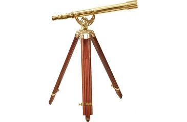 Image of Barska 18x50 Anchor Master Spyscope - Spotting Scope w/ Mahogany Floor Tripod AA10618