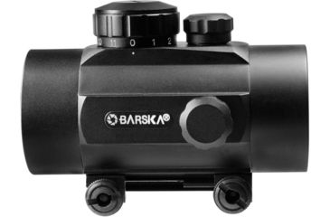 Image of Barska 1x42mm Illuminated 5MOA Red Dot Scope, Black, Weaver Base - AC10330