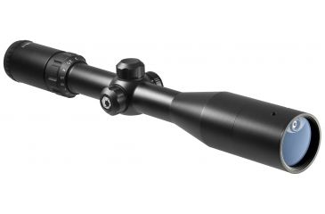 Image of Barska 2.5-10x42 IR Designator Reticle Matte Black Rifle Scope w/ Built-in Red Laser AC11418