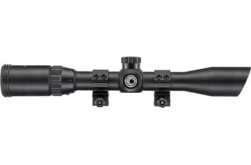 Image of Barska 3-9x32 IR Blackhawk Rifle Scope, 1in, Illuminated Mil-Dot Reticle, Black Matte, AC12451