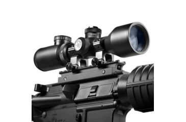 Image of Barska 3-9x42mm Contour Rifle Scopes w/ 4A Mil-Plex Illuminated Reticle &amp; Range / Trajectory Adjustment - AC10634 Rifle Scope