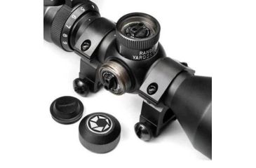 Image of Barska 3-9x42mm Contour Rifle Scopes w/ 4A Mil-Plex Illuminated Reticle &amp; Range / Trajectory Adjustment - AC10634 Rifle Scope