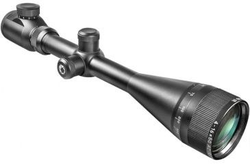 Image of Barska 4-16x50 Excavator Adjustable Objective Rifle Scope, Black w/ Illuminated Reticle AC10554