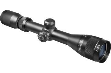 Image of Barska 4x32 Air Gun Rifle Scope w/ Adjustable Objective, Black, Mil-Dot Reticle - AC10004