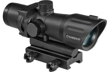 Image of Barska 4x32 AR15 Electro Sight Series Waterproof Rifle Scope,Mil-Dot Reticle AC12268