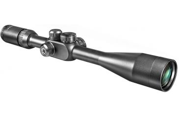 Image of Barska 6.5-20x40 IR Tactical Rifle Scope, Matte Black, Mil Dot Reticle AC10778