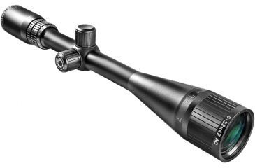 Image of Barska 8-32x42 Adjustable Objective Waterproof Varmint Rifle Scope, Target Dot Reticle, Matte Black - AC10830