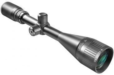 Image of Barska 8-32x50 AO Varmint 1in Tube Rifle Scope, Matte Black, Rangefinding Graph Reticle AC11320