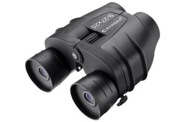 Image of Barska 9-27x25 Compact Gladiator Zoom Binoculars, BK-7 Porro Prism, Fully Coated Lens, Black AB12542