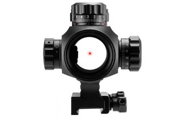 Image of EDEMO Barska AR-X 1x35mm Multi Reticle Red/Green Dot Scope, Black Matte, AC12176, EDEMO2