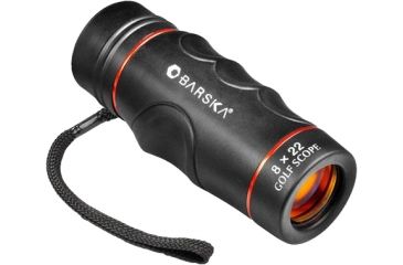 Image of Barska Blue Line 8x22mm Waterproof Ruby Lens Golf Scope AA10198 