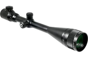 Image of Barska 8-32x50 IR AO Excavator Rifle Scope w/ Adjustable Objective, Target Dot Illuminated Reticle &amp; Rings - AC10558 Rifle scope