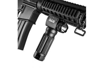 Image of Barska FLX Flashlight, Tactical Grip, In Use BA11878