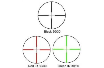 Image of Barska Illuminated Red/Green IR 30/30 Reticle