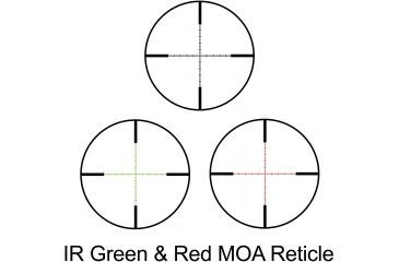 Image of Barska Illuminated Red/Green MOA Reticle