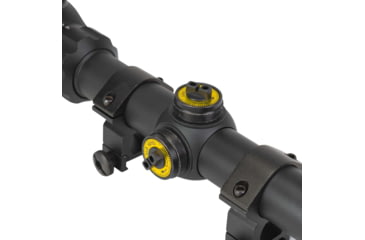 Image of Barska IR Dot Varmint Rifle Scope, 4-16x40mm AO, 25.4 mm Tube, Green/Red Mil Dot Reticle, Matte, Black, Small, AC13568
