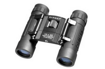 Image of Barska Lucid View 10x25 Compact Binoculars - Folding Roof Prism Binoculars AB10110
