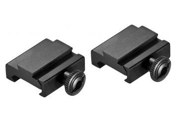 Image of Barska Short Weaver to Dovetail Rails 2-Pack AW11764