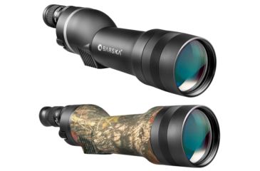 Image of Barska Spotter Pro 22-66x80 Waterproof Spotting Scope w/ Tripod and Case, Black, Mossy Oak Camo, Mossy Oak, Break-Up Camo