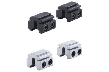 Image of BKL Technologies Model 167 1in Long Tri-Mount Dovetail Riser Mount, Black, Silver