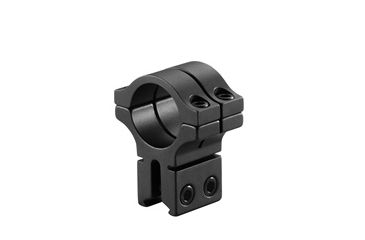 Image of Model 263 1in Double Strap Dovetail Ring,High,Single,Matte Black
