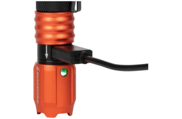 Image of Blackfire-Klein Outdoors Rechargeable LED Pocket Flashlight, Lithium-Ion, White, 275 Lumen, Black/Orange, BBM6411