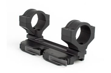 Image of Bobro Engineering SCAR Dual Lever Mount 30mm Rings, Left Side Levers, Black B17-187-300-LL